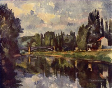 ポール・セザンヌ Painting - マルヌにかかる橋 ポール・セザンヌ